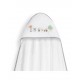 Capa baño+gorro bebé "Granja"