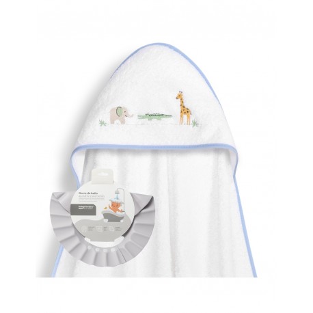Capa baño+gorro "Savana" Interbaby