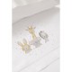 Tríptico cuna+broche "Animales"