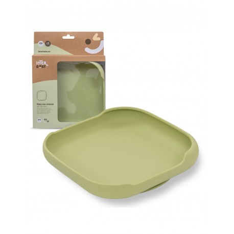 Plato llano silicona