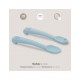 Set cuchara+tenedor silicona
