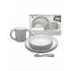 Set de vajilla de aprendizaje silicona