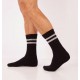 Calcetín deportivo rayas unisex