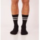 Calcetín deportivo rayas unisex