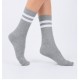 Calcetín deportivo rayas unisex