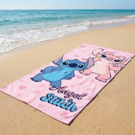 Niña	 Toalla playa "Angel & Stitch"