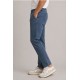 Pantalón chino denim hombre