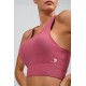 Top deportivo mujer nadador rosa