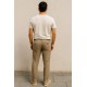 Hombre	 Pantalón chino lino