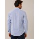 Camisa cuello mao hombre rayas