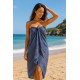 Mujer	 Pareo playa estampado mujer