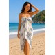 Mujer	 Pareo playa estampado mujer