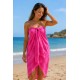 Mujer	 Pareo playa estampado mujer