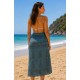 Mujer	 Pareo playa estampado mujer