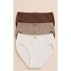 Pack 3 bragas mujer poliamida
