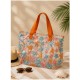 Mujer	 Bolso playa transparente Estrellas