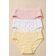 Pack 3 bragas niña estampados