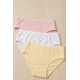 Pack 3 bragas niña estampados
