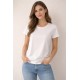 Mujer	 Camiseta manga corta básica para mujer
