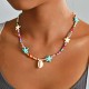 Collar cueentas estrella de mar niña