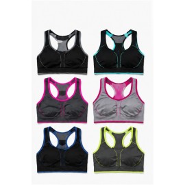 Sujetador deportivo mujer Fluor
