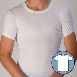 Camiseta interior hombre manga corta Gilmas