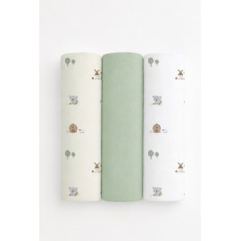 Pack 3 gasas bebé Koala Interbaby
