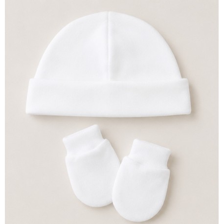 Pack Calamaro gorro+manoplas bebé