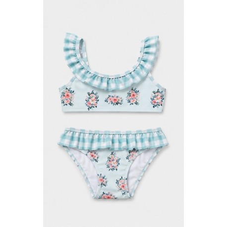 Niña	 Bikini niña Flores volante
