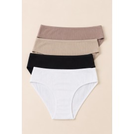 Braga básica canalé para mujer