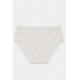 Pack 3 bragas talle alto estampadas mujer