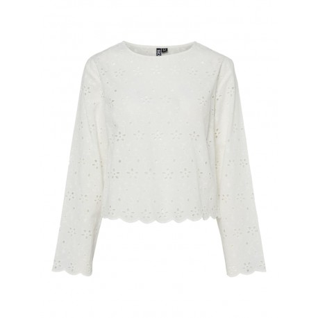 Blusa perforada Pieces