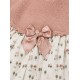 Vestidos, Petos y Monos	 Vestido combinado "Setas" bebé