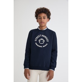 Jerséis y Sudaderas	 Sudadera relieve Street Monkey