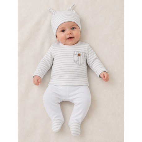 Pijamas	 Pijama polaina bebé con gorrito