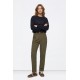 Pantalones, Vaqueros y Leggins	 Pantalón mujer pinzas+cinturón Tiffosi