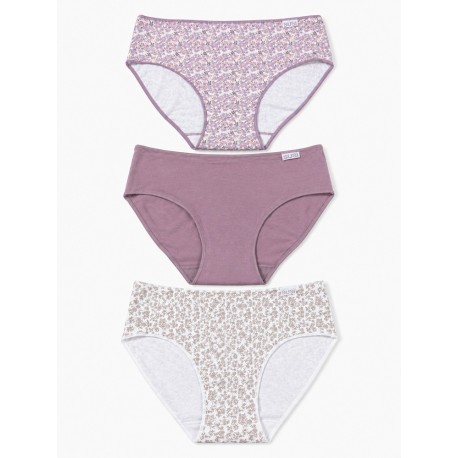 Pack 3 bragas mujer estapadas