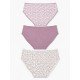 Pack 3 bragas mujer estapadas