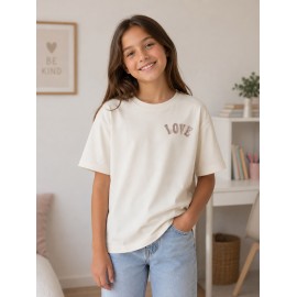 Camisetas y Polos	 Camiseta "Love" niña Name It