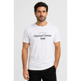 Camisetas y Polos	 Camiseta "Original Denim" Tiffosi hombre