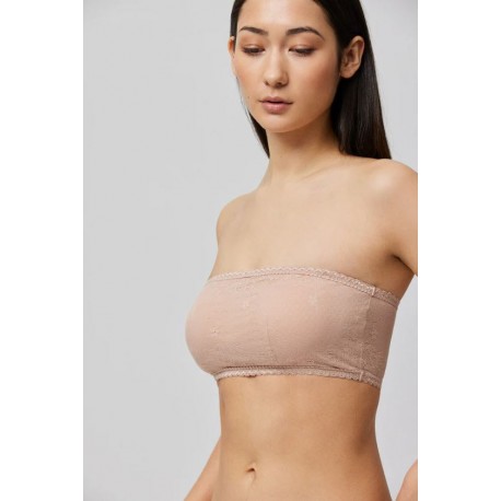 Sujeador Bandeau encaje Ysabel Mora