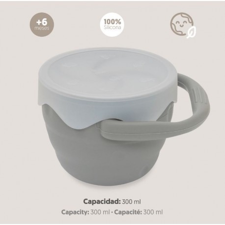 Porta snacks silicona Mora Ferre