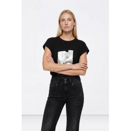 Camisetas y Polos	 Camiseta estampado artístico mujer Tiffosi