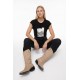 Camisetas y Polos	 Camiseta estampado artístico mujer Tiffosi