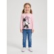 Camisetas y Polos	 Camiseta Minnie niña brillos