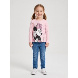 Camisetas y Polos	 Camiseta Minnie niña brillos