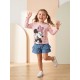 Camisetas y Polos	 Camiseta Minnie niña brillos
