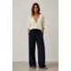 Pantalones, Vaqueros y Leggins	 Pantalón mujer pinzas Tiffosi