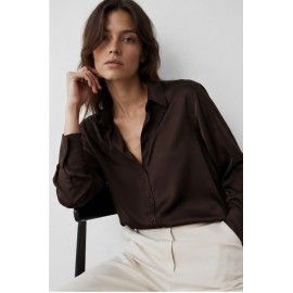 Blusas y Camisas	 Blusa satinada mujer Tiffosi