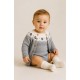 Conjuntos	 Conjunto ranita+chaqueta punto bebé